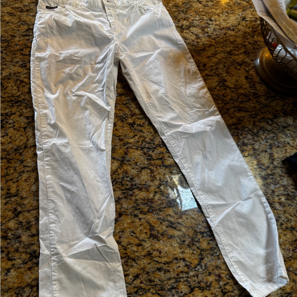 Dolce & Gabbana White Casual Pants